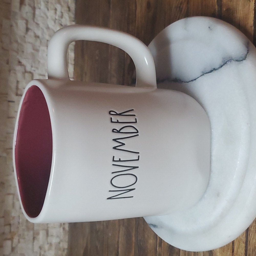 "NOVEMBER" Rae Dunn Mug